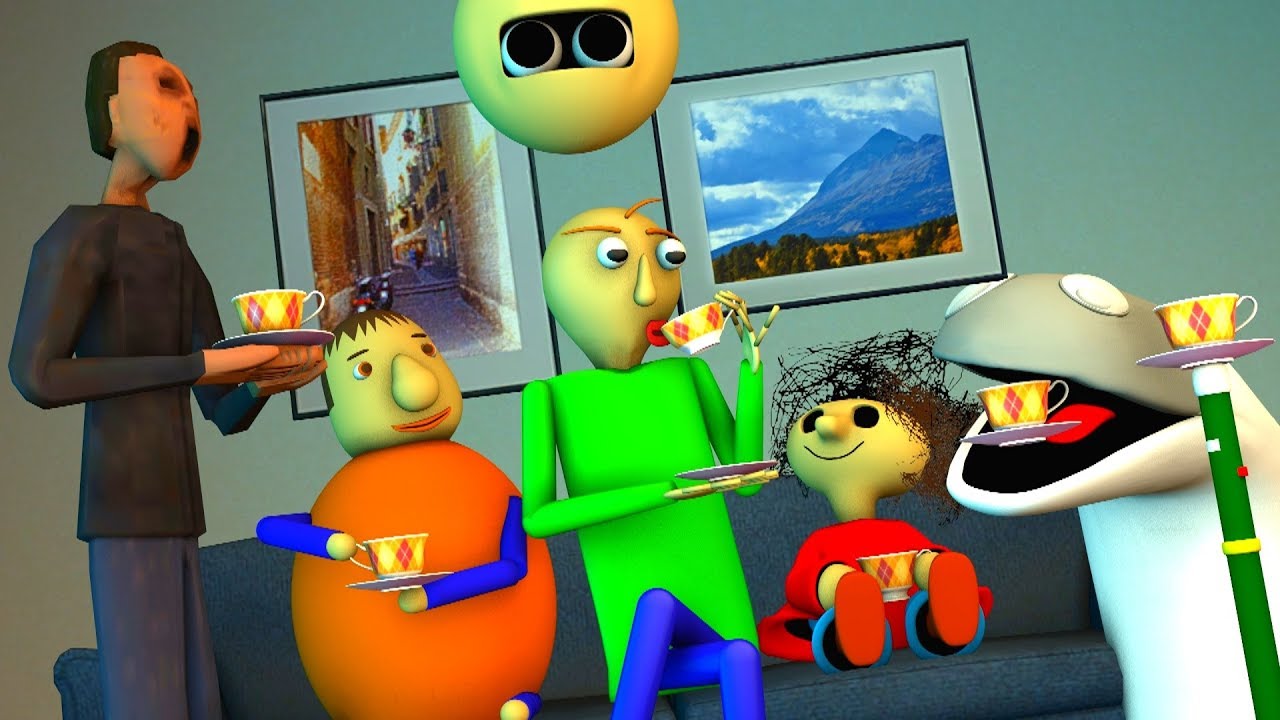 [SFM Baldi's Basics] Baldi's Tea Party
