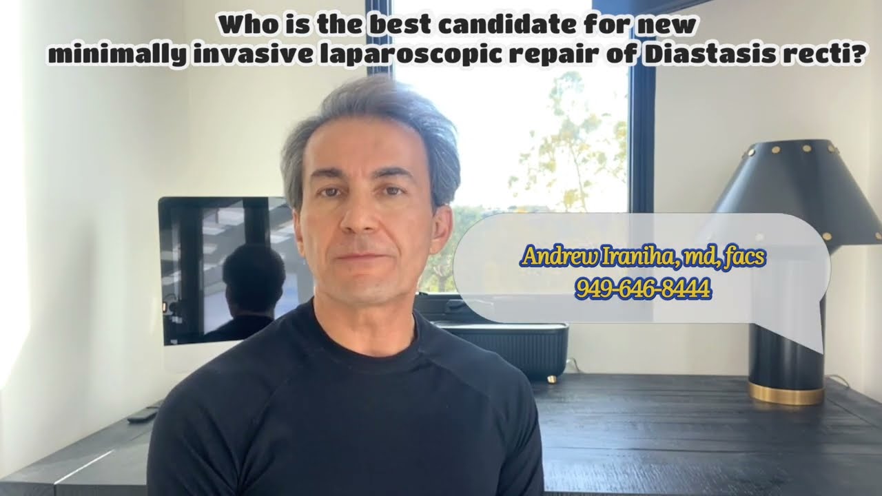 Who is the best candidate for new minimally invasive laparoscopic repair of Diastasis Recti?