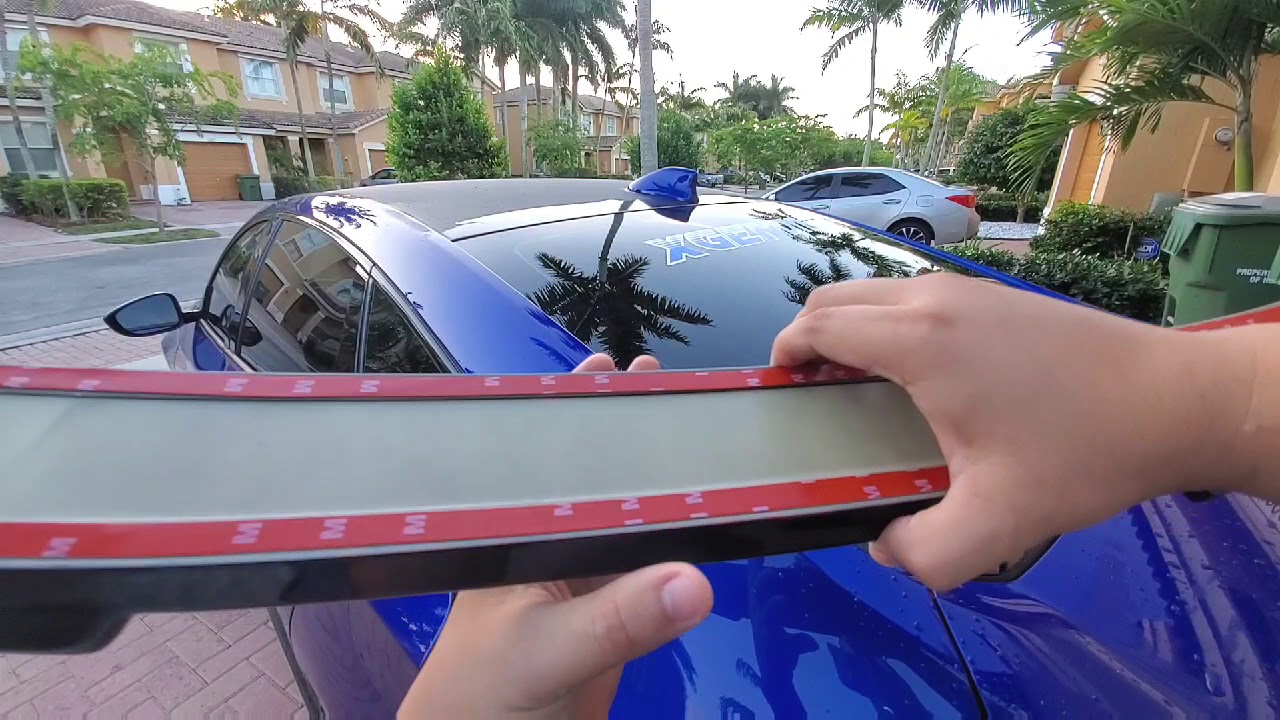 HiRev Sports Roof Spoiler for Honda Accord 2018-2020