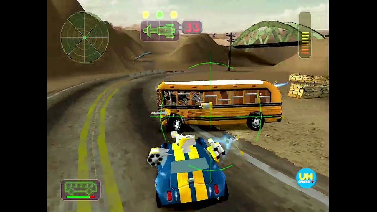 Vigilante 8 (1998) | Chassey Blue | Classic PlayStation Gameplay🔥