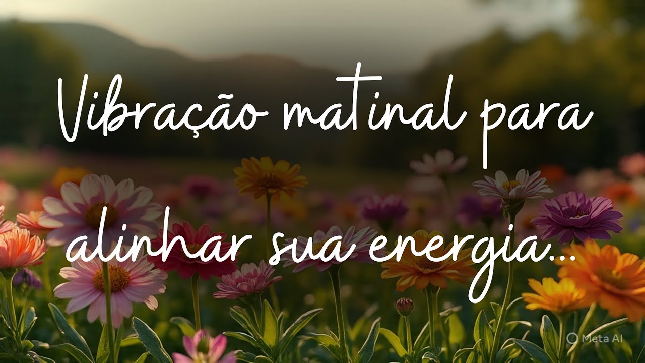 Comece o dia com essa vibração poderosa ☀️