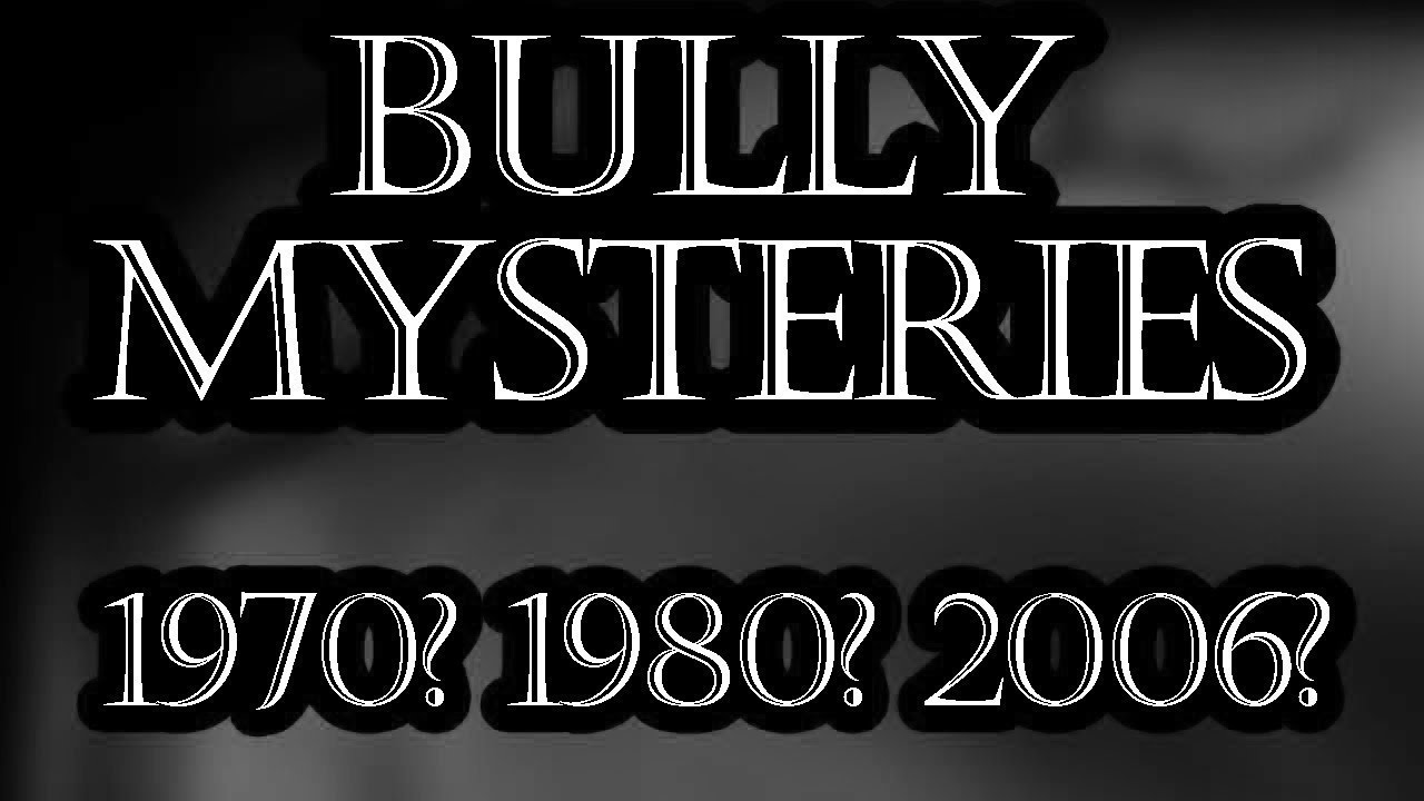 Bully Mysteries - What Year Is Bully Set In?