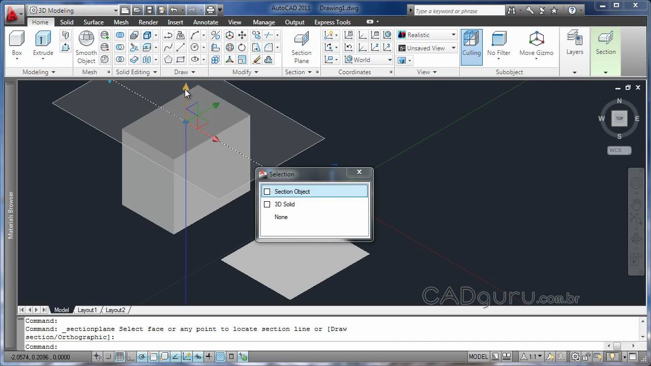 A3D1.3: Conceitos de modelamento 3D - Curso Gratuito AutoCAD 3D - CADguru