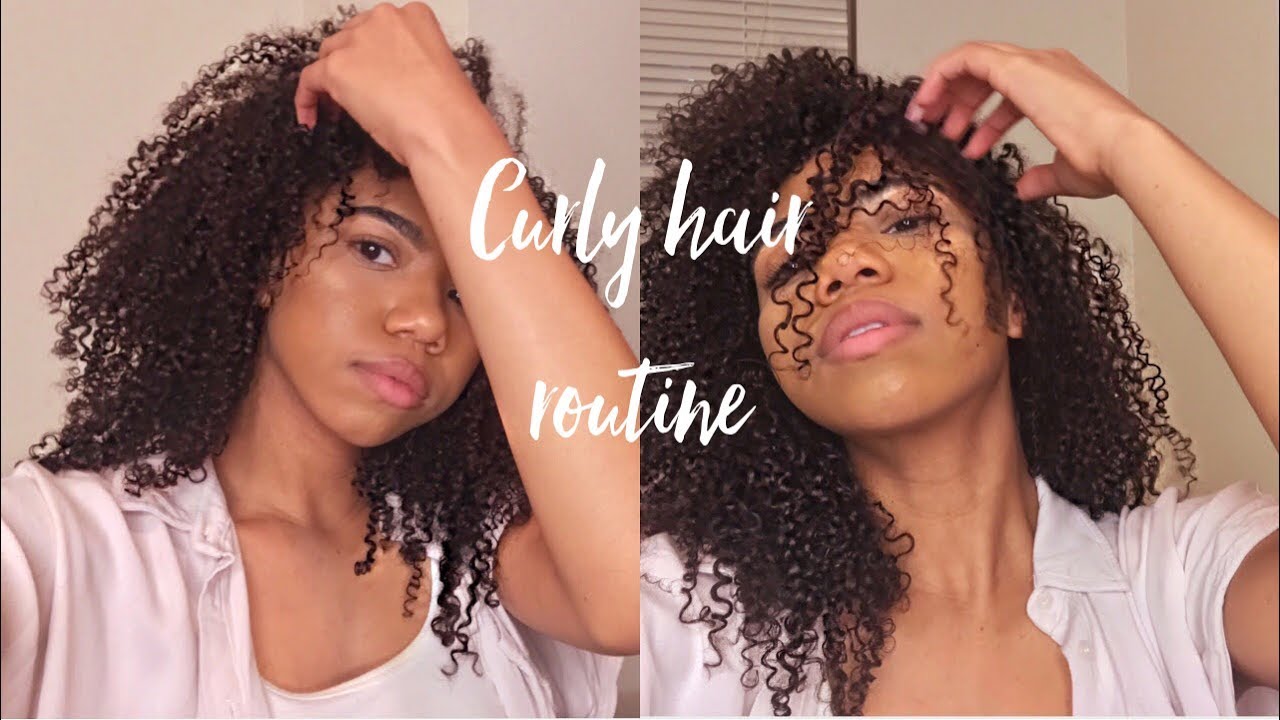Curly Hair Routine 2018