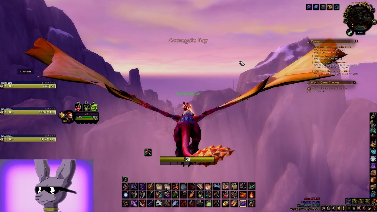 Rogue HIDDEN LEGION APPEREANCE(THUNDERFURY) BFA