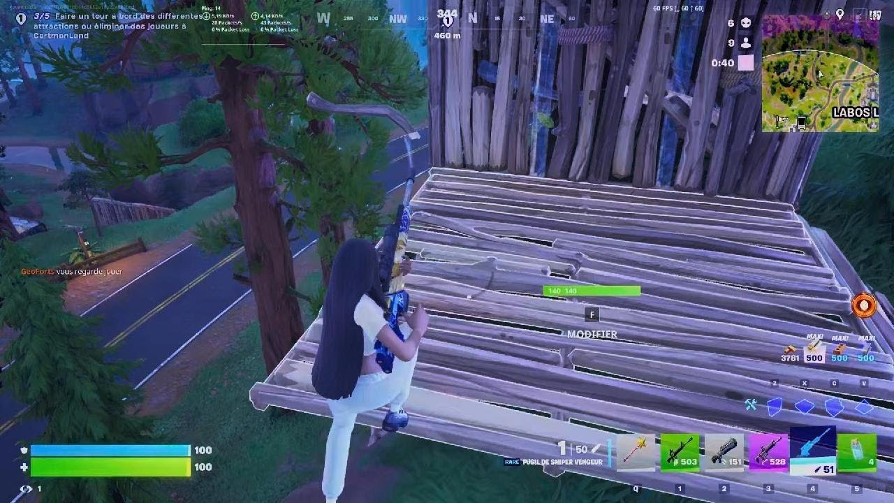 Fortnite clavier souris ps5 top 1 