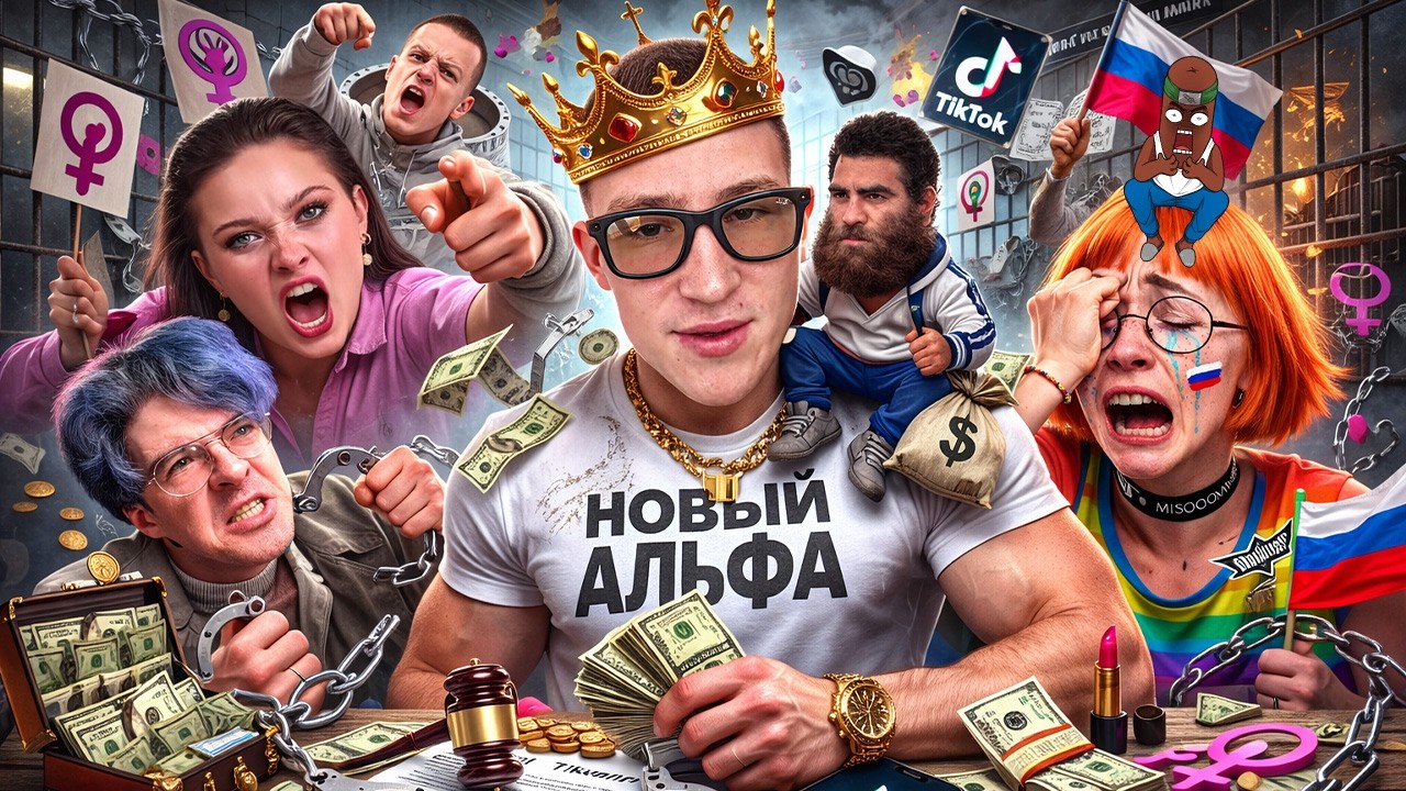 НОВЫЙ КАРЛИК АНТИФЕМИНИСТ  - ВЛАД АЛИФИРОВ
