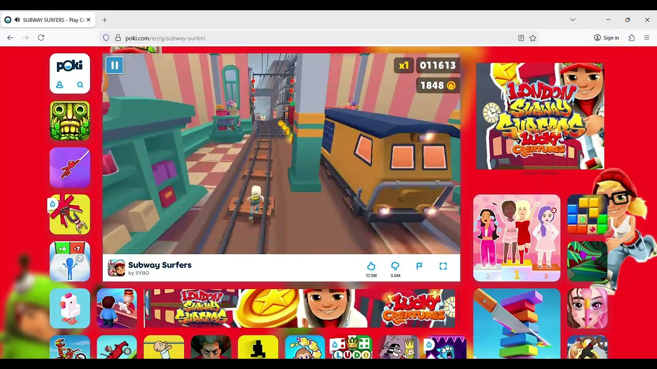 Subway Surfers London Lucky Creatures I: Episode 1