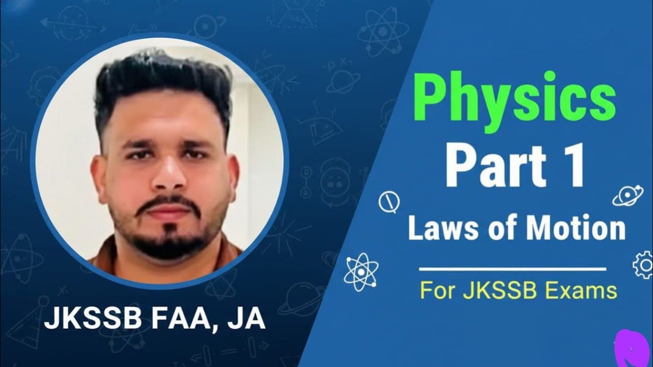 Motion and its Types, Distance & Displacement for JKSSB FAA | PART 1 | NCERT based General Science 