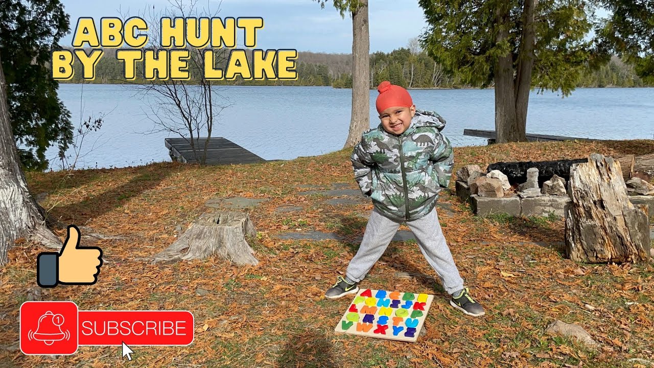 ABC Hunt at Lake by the cottage