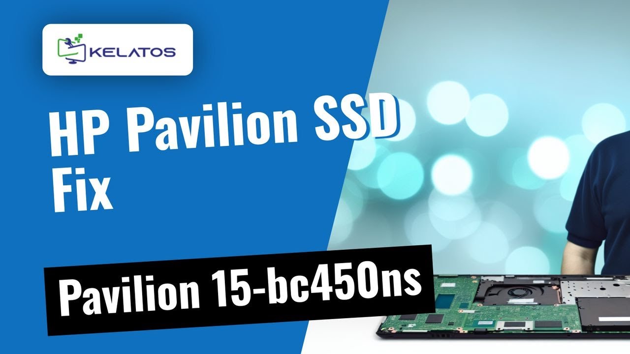 HP Pavilion 15-bc450ns making noise? 🔊 SSD Replacement
