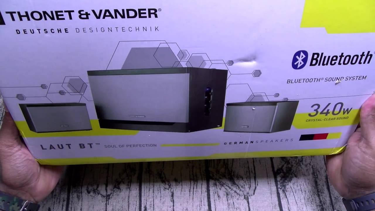 Мультимедийная аудиосистема Thonet and Vander Laut BT мощностью 340 Вт