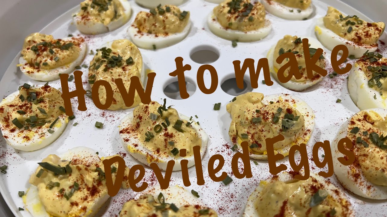 How to make Deviled Eggs 
