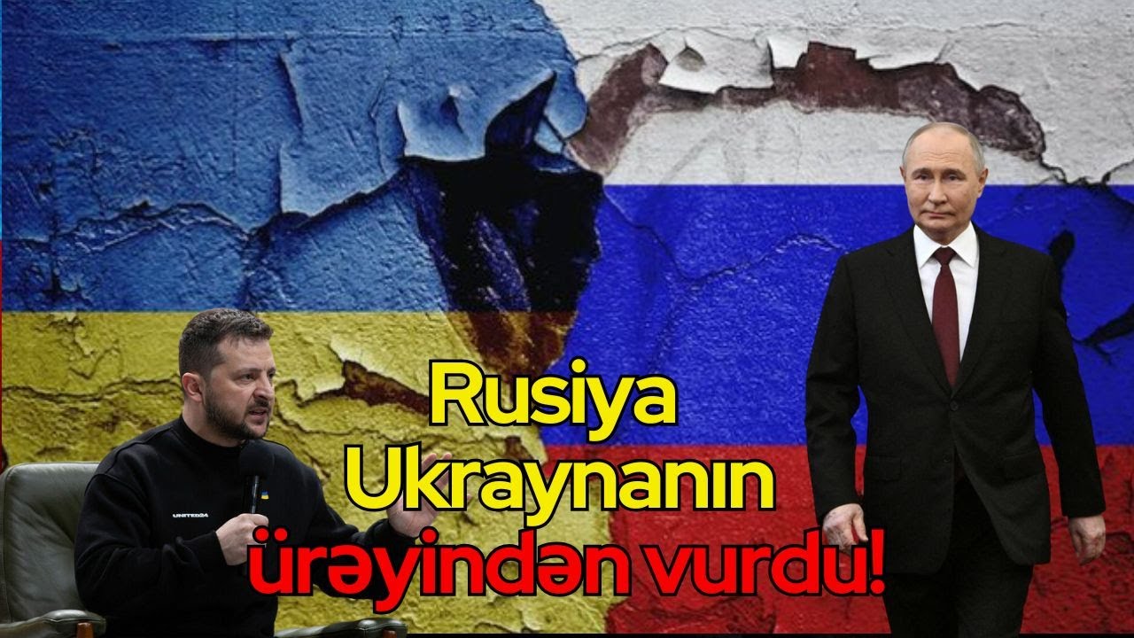 TƏCİLİ: Ukrayna bu əraziləri  azad etdi. Rusiya isə Ukraynanın ürəyindən vurdu!- LAF TV