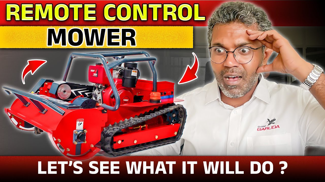 RC MOWER..sharp garuda..