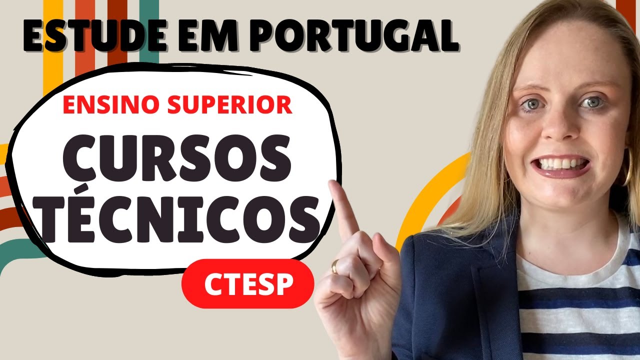 CTeSP - Curso técnico superior, uma excelente oportunidade para quem deseja estudar em Portugal.