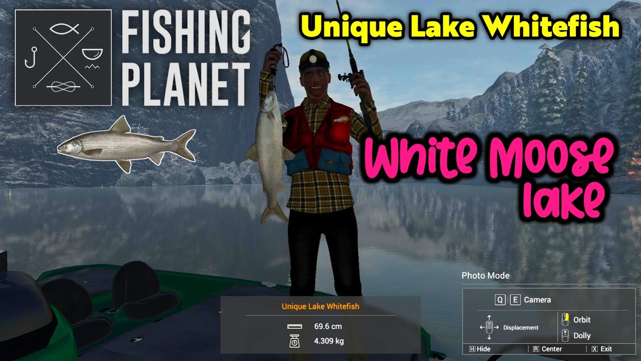 Unique Lake Whitefish White Moose Lake - Fishing Planet
