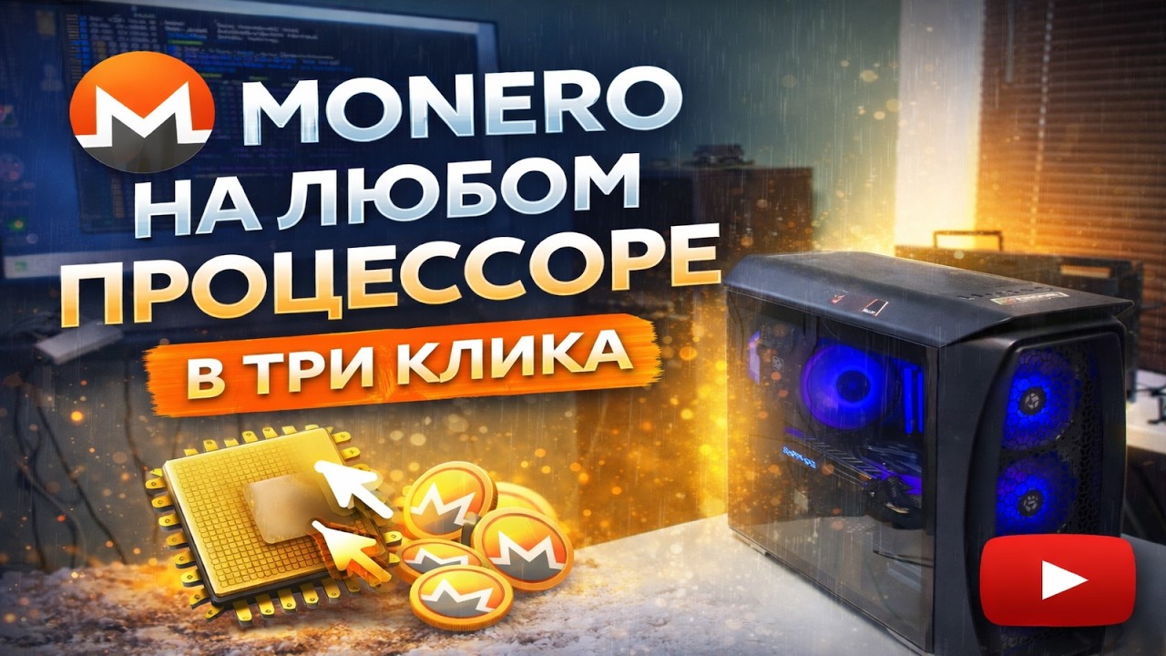 МАЙНИНГ 2026 | MONERO SOLO НА ЛЮБОМ КОМПЬЮТЕРЕ!!!