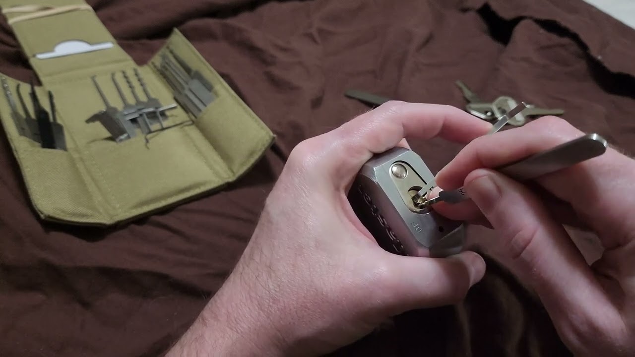 (26) Master Lock 930: High-Security Lockpicking Challenge