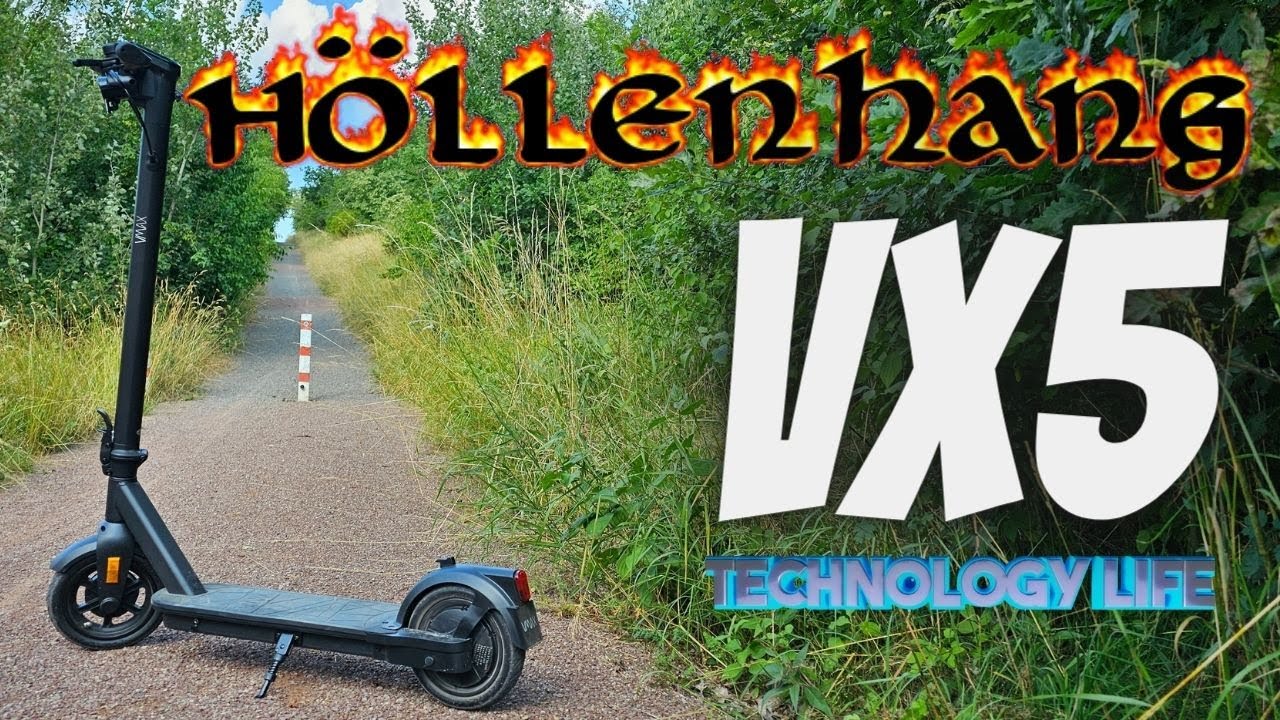 VMAX VX5 , 36Volt 800Watt am Höllenhang Limit