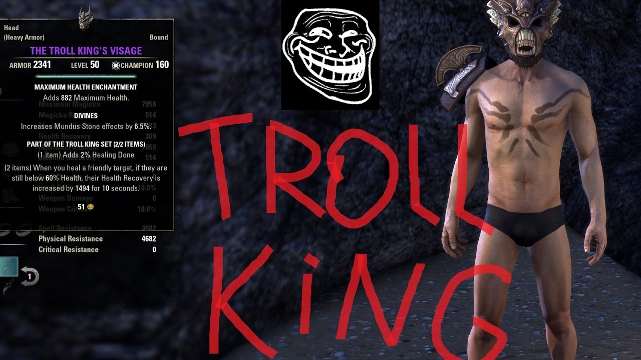 ESO Troll King Farm SOLO-YOLO