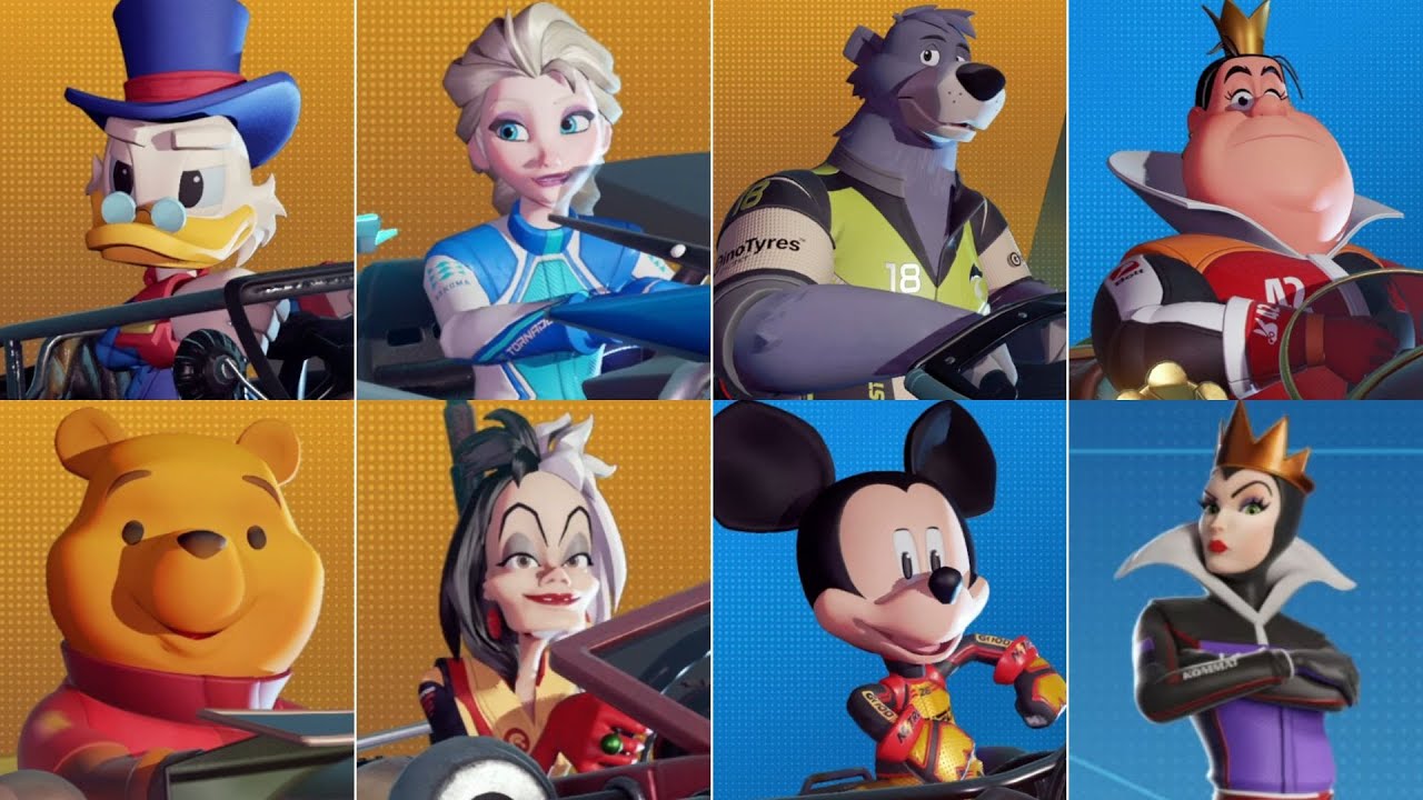 Disney Speedstorm (PC) // Online Races - Season 16 (Scrooge McDuck - The Evil Queen)