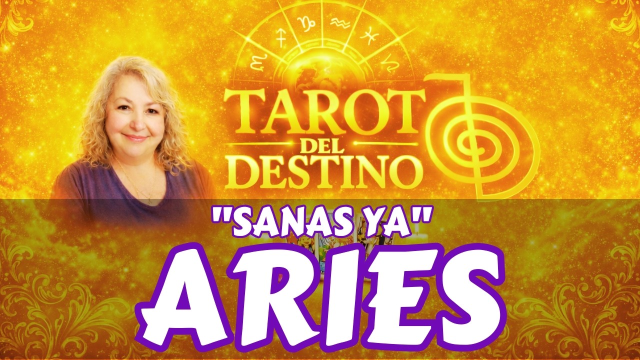 ARIES ♈ ES MOMENTO DE ARRIESGAR… SANAS Y EL AMOR SE ACERCA | Tarot del Destino #aries