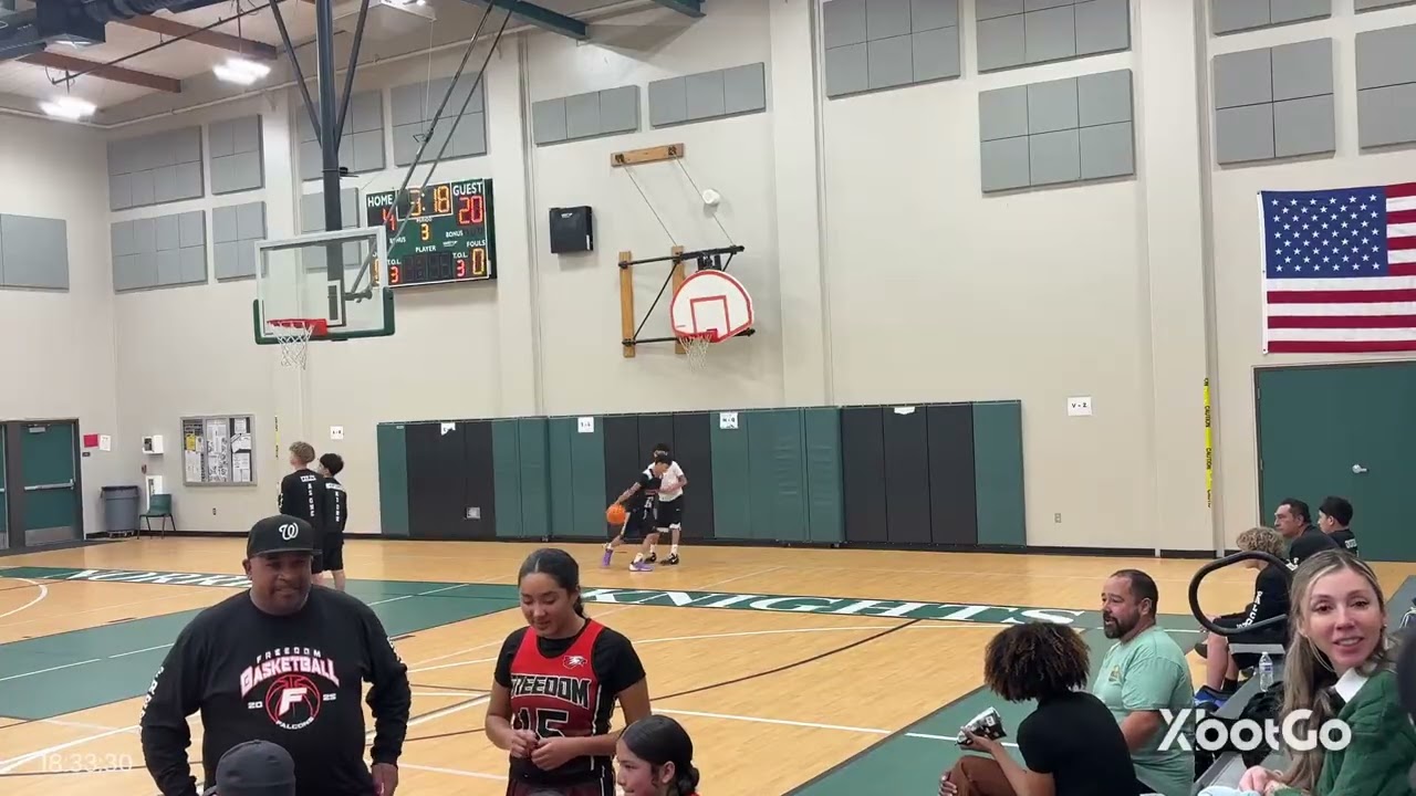 Freedom vs Norris 1-26-26 2nd Half  8th Grade Girls