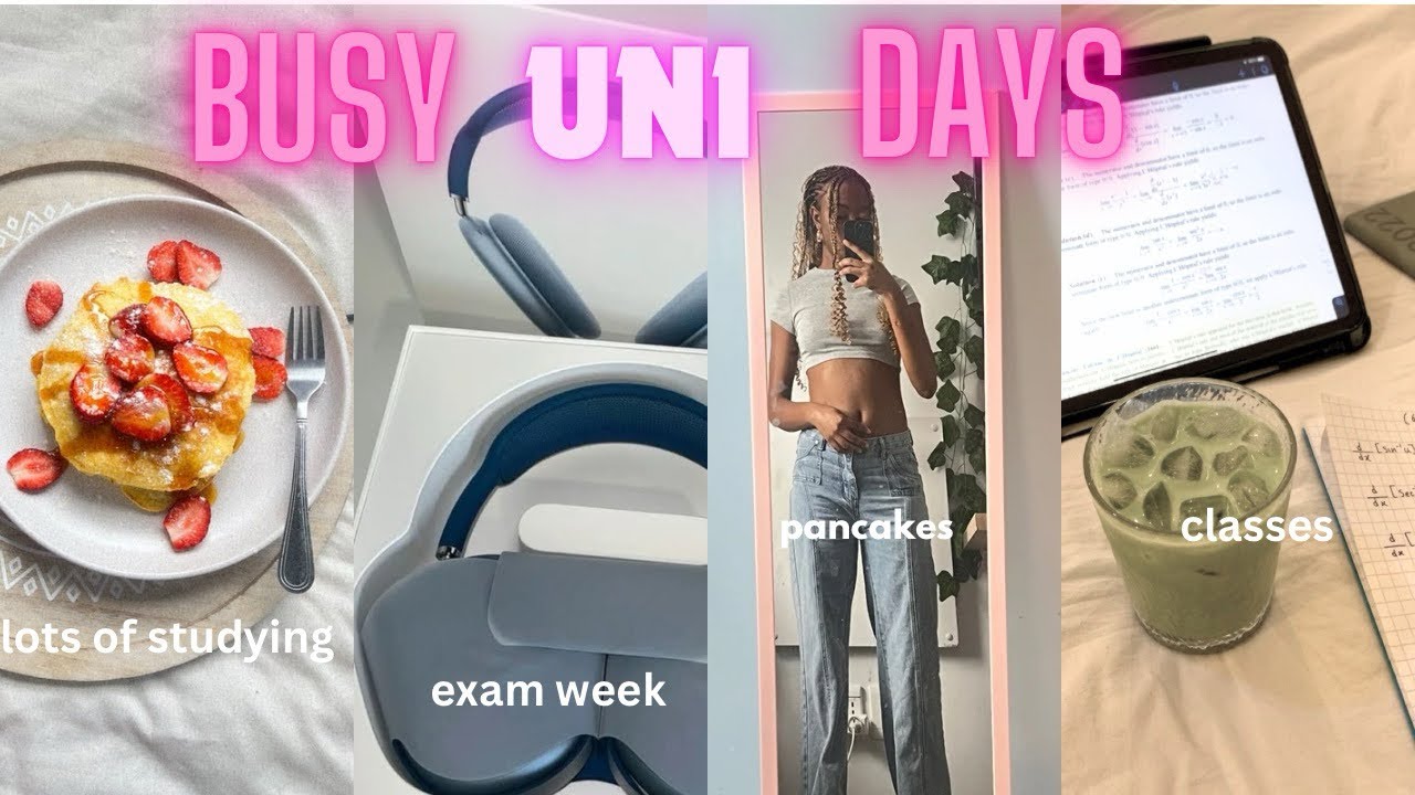 study vlog : getting productive in a café, classes , new hair, unboxing , studying for exams & more