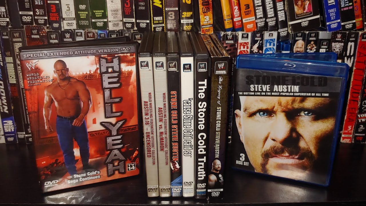 Stone Cold Steve Austin WWF/WWE DVD Collection