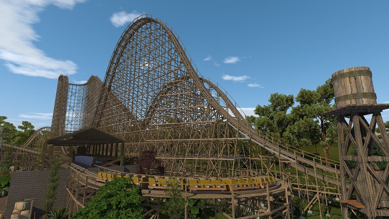 Buffalo - NoLimits 2 (Intamin Prefab Woodie)