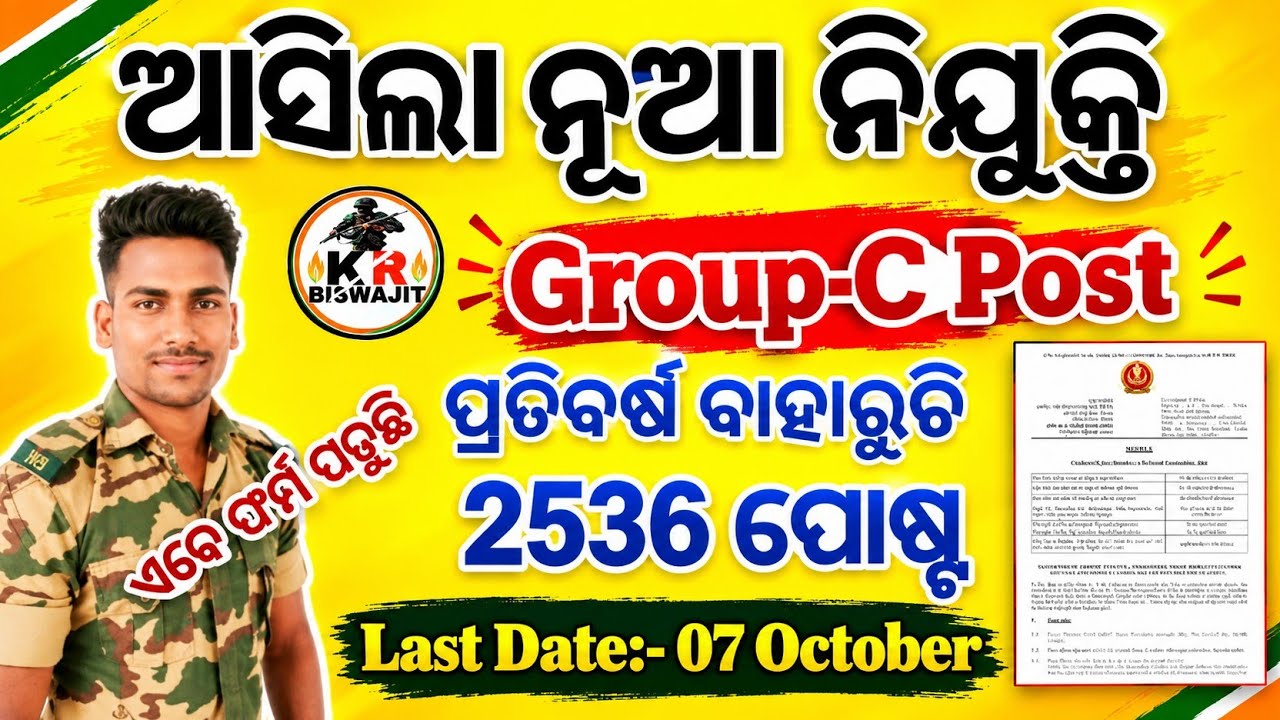 ଆସିଲା ନୂଆ ନିଯୁକ୍ତି SSC CHSL Recruitment 2026।। SSC New Job Vacancy Full Details।।