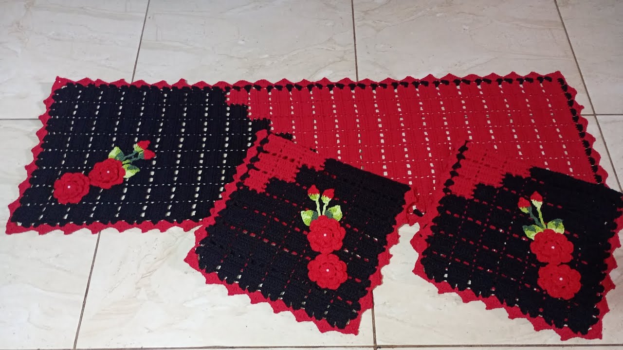 Jogo de cozinha duo color, amei essas cores 🔴⚫