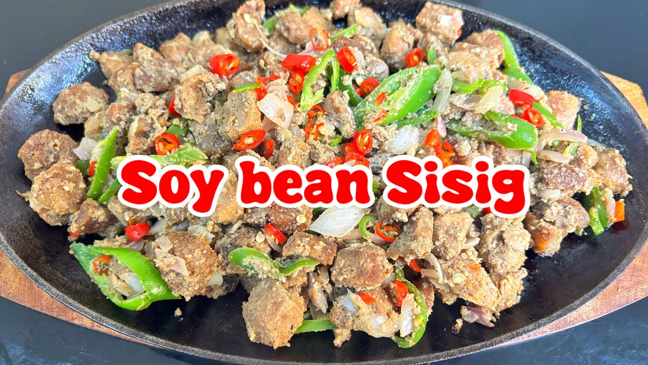 How to cook Soy bean #sisig ?