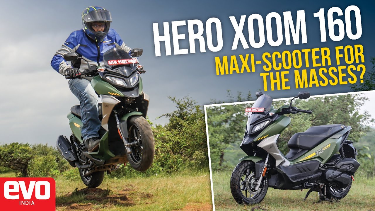 Hero Xoom 160 | A go anywhere scooter? | Ride Review | evo India