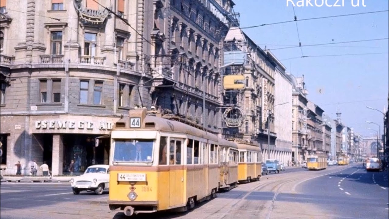 Budapest régi képeken 1968 - 1971
