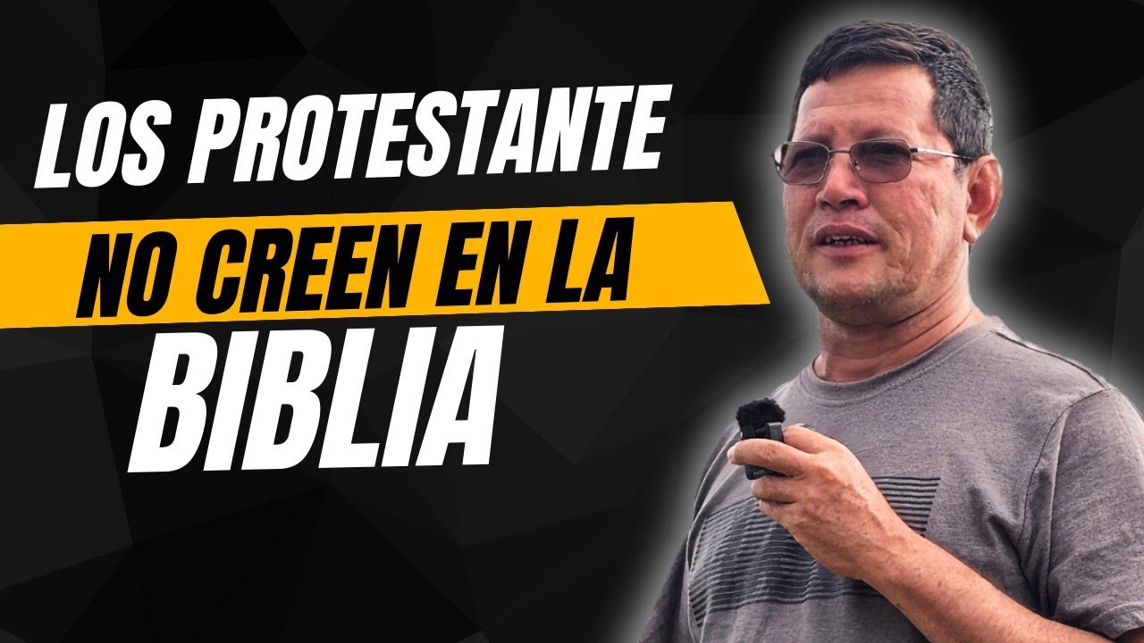 Los EVANGELICOS no CREEN en la BIBLIA y HOY se los voy a demostrar | PADRE LUIS TORO