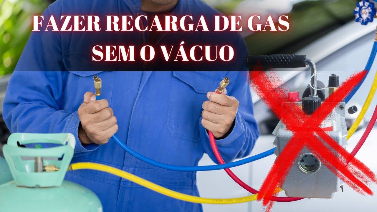 Ar condicionado automotivo, da para fazer recarga sem vácuo