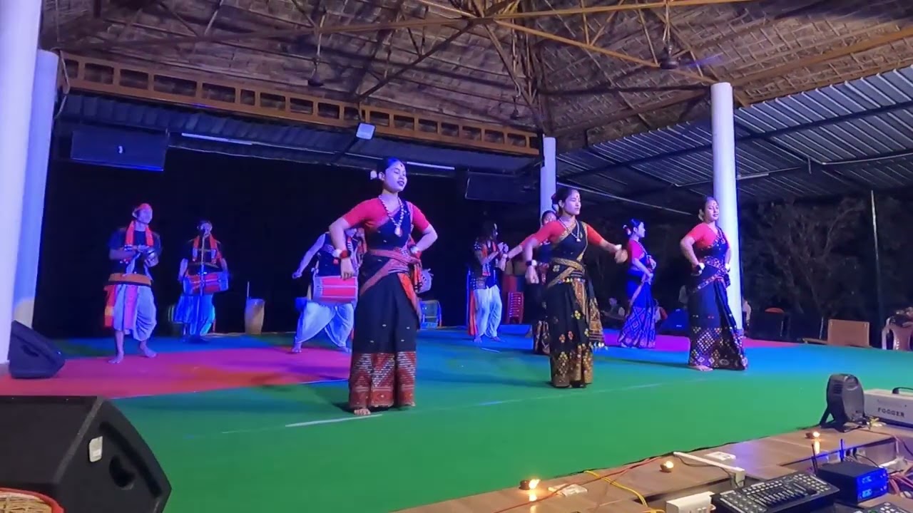 Mishing Cultural Dance at Kaziranga National Orchid Park