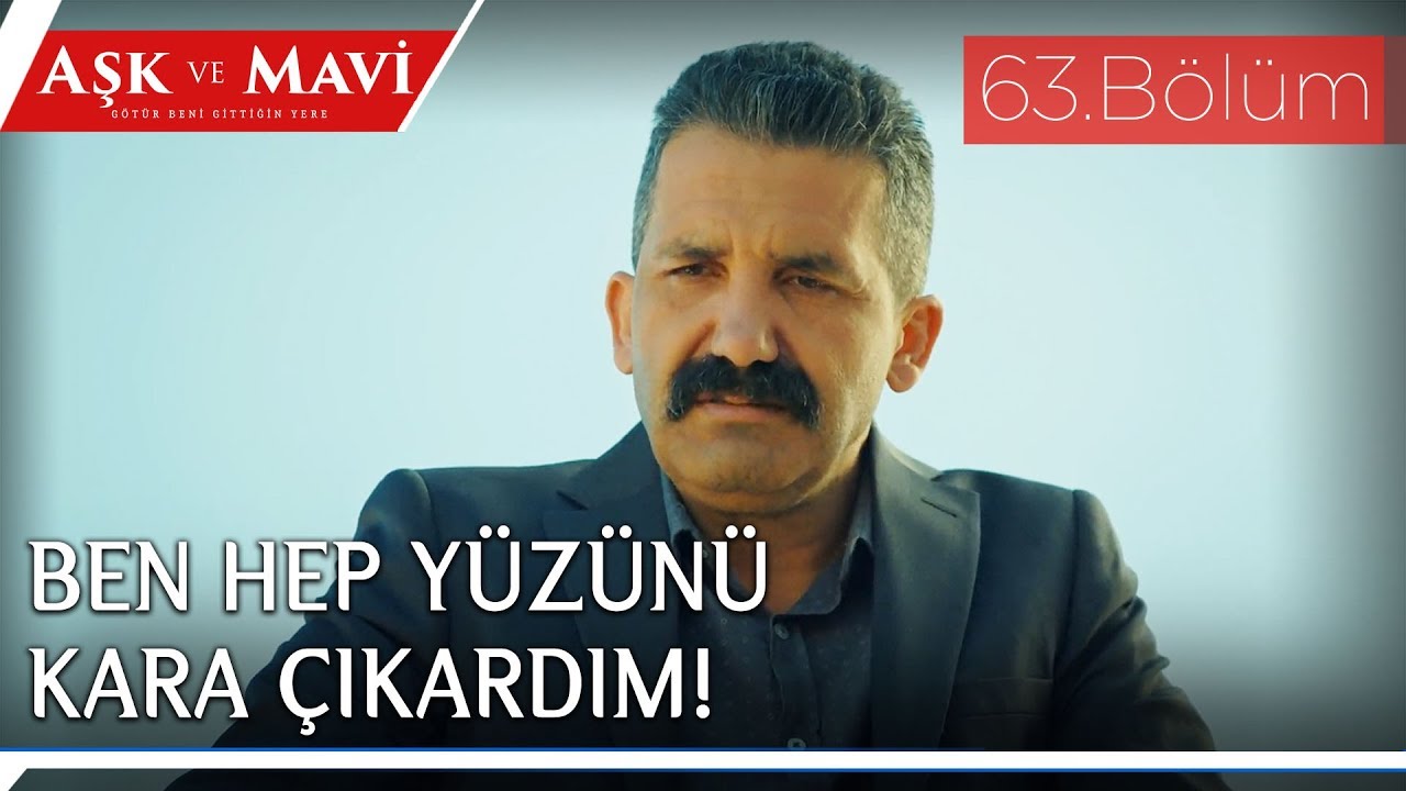 Aşk ve Mavi 63.Bölüm - Annesini hayattayken üzdüğünü düşünüp, kahrolan Cemal!
