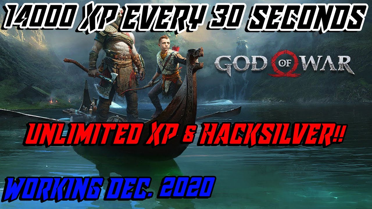God of War| Unlimited Xp & Hacksilver Glitch- 14000 XP in 30 seconds *working 2020*