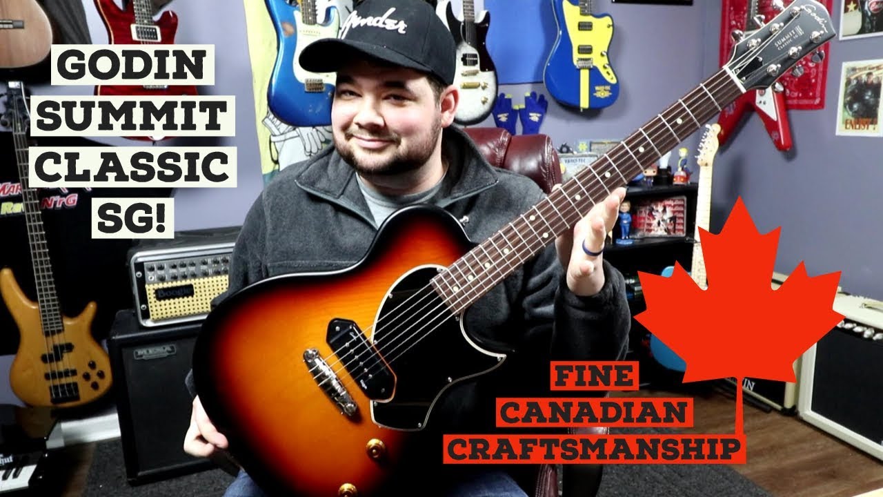 DEMO: The Godin Summit Classic SG P90! My Dad's Pick!