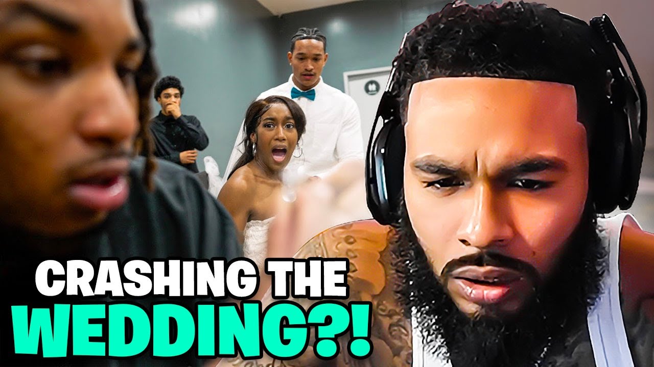 ClarenceNyc Reacts To DDG I CRASHED TEE TEE WEDDING!! *I stole her wedding ring**