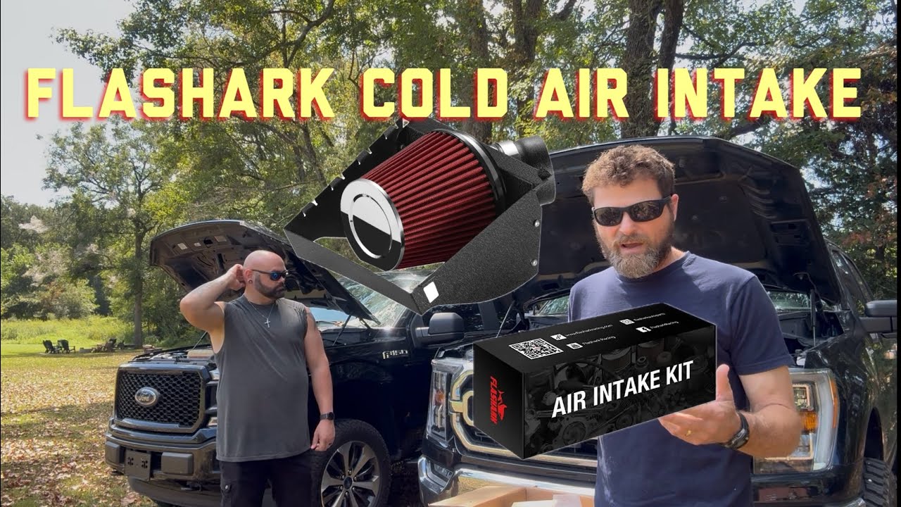 Flashark Cold Air Intake Install And Review For Ford F150. #flasharkracing #ford #howto 