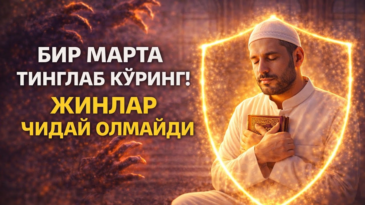 БИР МАРТА ТИНГЛАБ КЎРИНГ! СУБУҲ РУҚИЯСИ — ЖИНЛАР ЧИДАЙ ОЛМАЙДИ