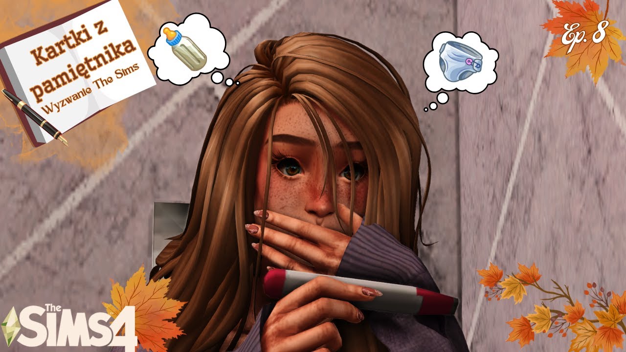 Dwie kreski...😭💖📖Kartki z pamiętnika📖💖The Sims 4 Legacy Challenge📖💖odc. 8