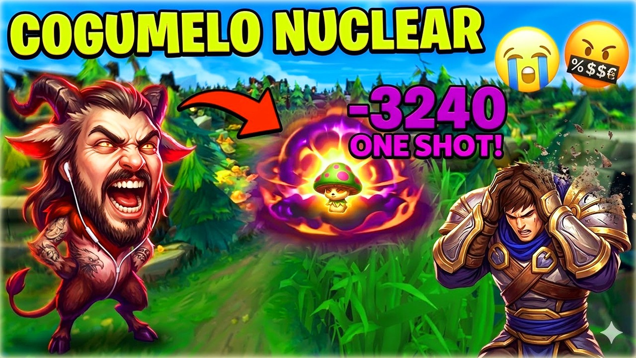 O GAREN DESINSTALOU! 💀 BUILD DE 