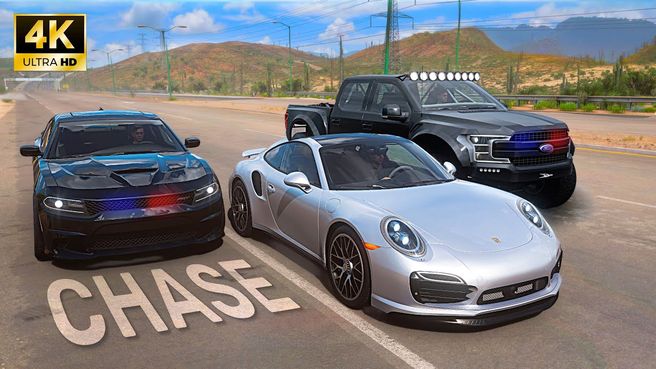 Escaping From Bandits With Expensive Cargo - Porsche 911 in Forza Horizon 5