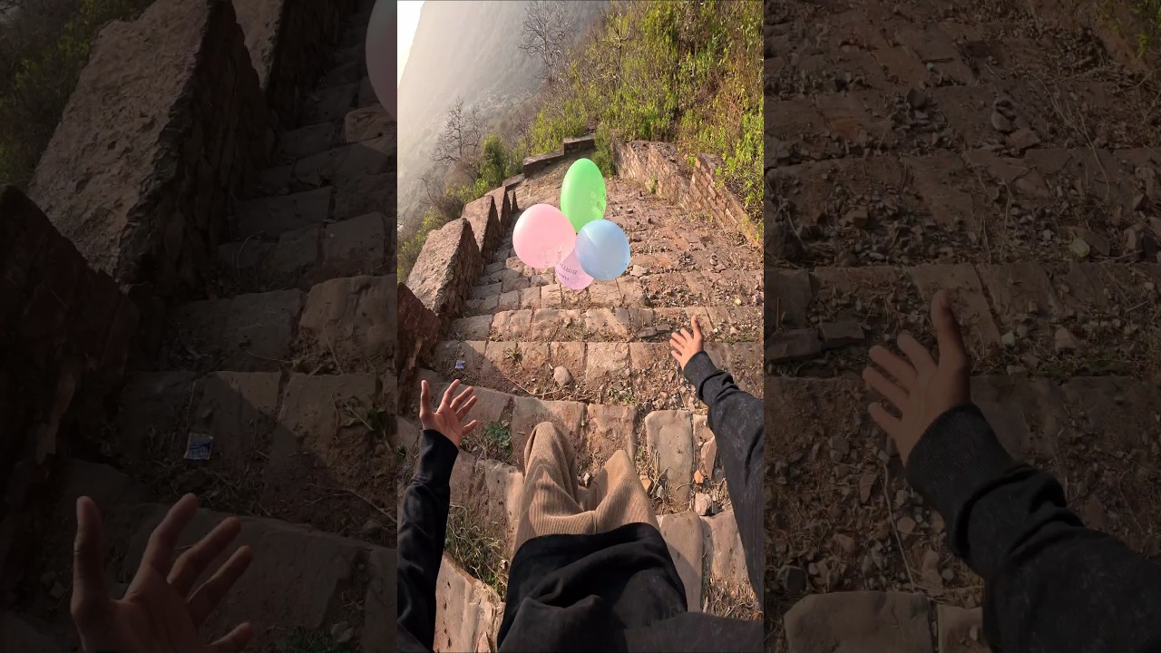 😧Ye Balloons kha ja rahe hai 