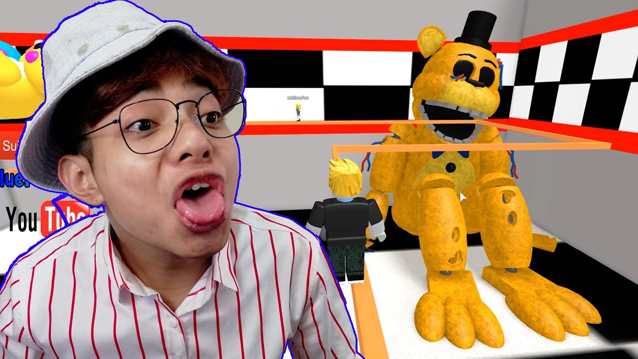 ThắnG Tê Tê Trốn Thoát Anh Em Freddy's Bằng TOILET Trong Roblox